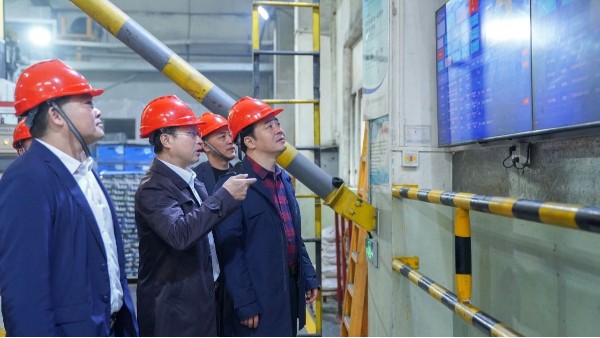 铆足干劲开新局 ！镇党委书记赵胤率队走访9001cc金沙以诚为本科技，调研复工复产