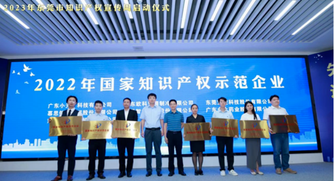 喜讯：9001cc金沙以诚为本科技被认定为“国家知识产权示范企业”！